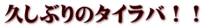 久しぶりのタイラバ！！